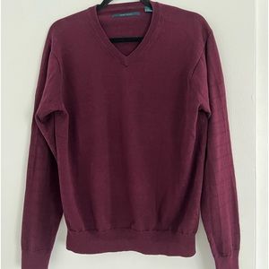 Perry Ellis Maroon Sweater